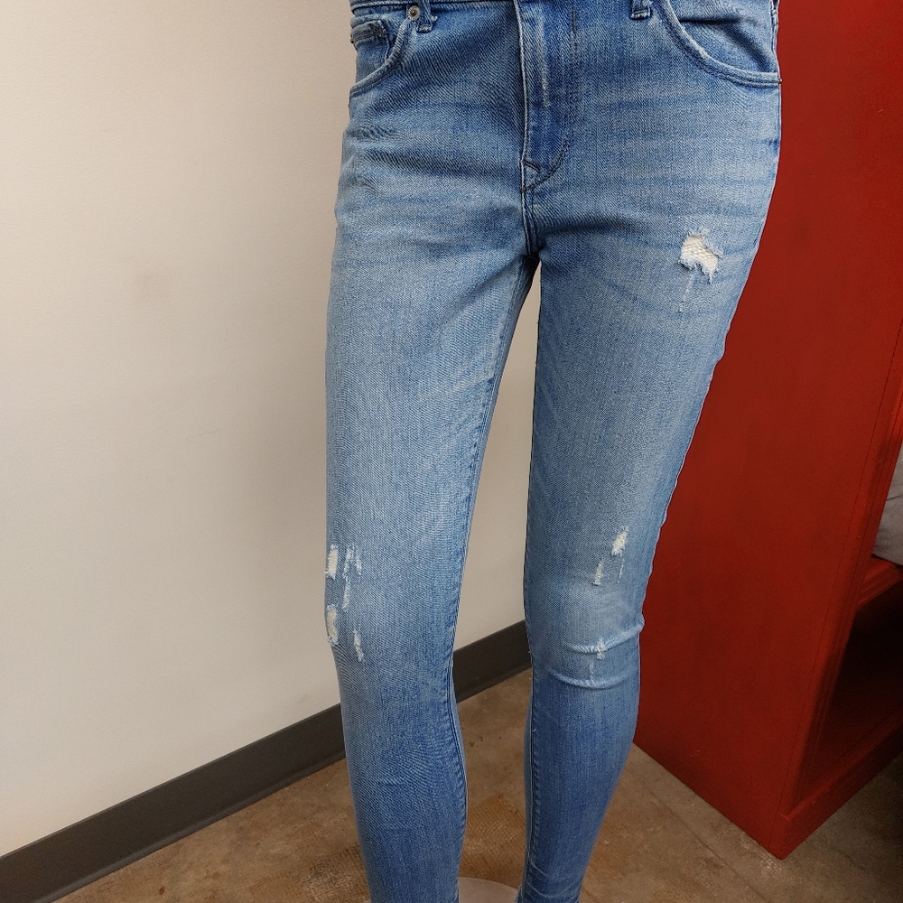 Express Womens Mid-Rise  Ankle Leggings Jeans.